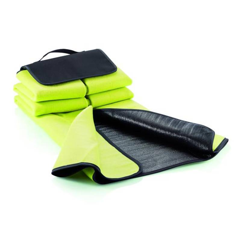 ACAMAR Pikniková deka s uchem, svetlozelná ACAMAR Pikniková deka s uchem, svetlozelná